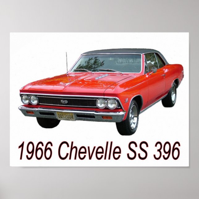 66 Chevelle SS 396 Poster (Vorne)