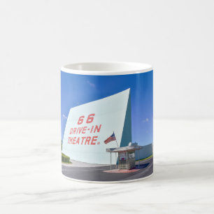 66 Drive-In Kino, Route 66, Carthage, Missouri Kaffeetasse