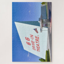 66 Drive-In Kino, Route 66, Carthage, Missouri