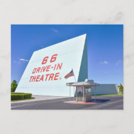 66 Drive-In Theatre, Route 66, Carthage, Missouri Postkarte