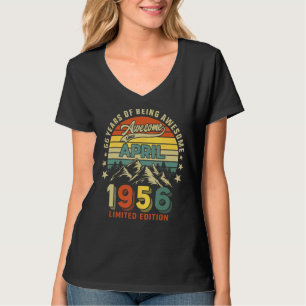 66. Geburtstag 66 Jahre Phantastisch seit April 19 T-Shirt