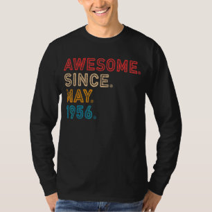 66. Geburtstag Phantastisch seit Mai 1956 66 T-Shirt