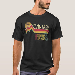 66. Geburtstag Shirt 1955 66 Jahre alter Vintager 