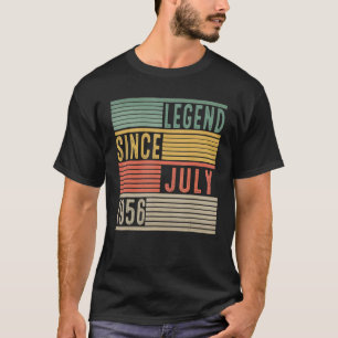 66. Geburtstagslegende Seit Juli 1956 66 Jahre alt T-Shirt