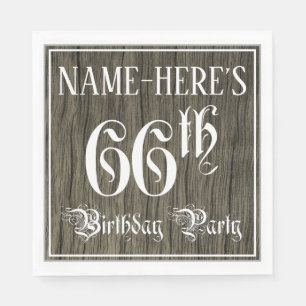 66. Geburtstagsparty - Extravagantes Drehbuch, Imi Serviette