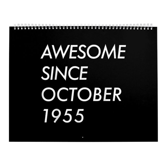 66. Geburtstagspende | Phantastisch seit Oktober 1 Kalender (Titelbild)