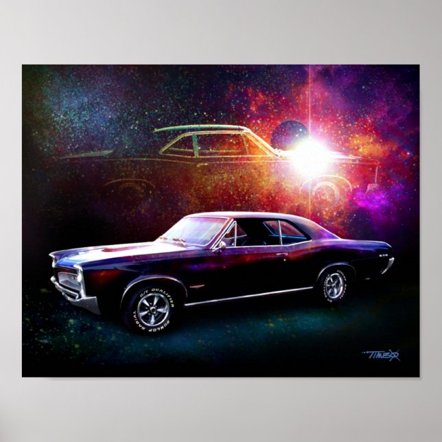 '66 GTO-Gemälde Poster (Vorne)