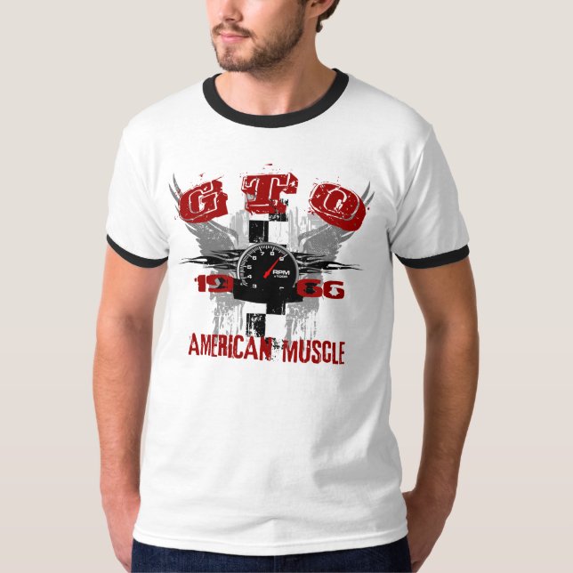 66 GTO Grafik-T - Shirt (Vorderseite)