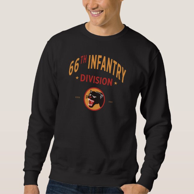 66. Infanterieabteilung - Division Black Panther Sweatshirt (Vorderseite)