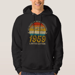 66 Jahre alt 1959 Retro Phantastisch 66. Geburtsta Hoodie
