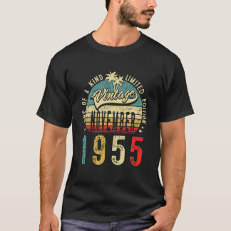 66 Jahre alt Dezember 1955 Dekorationen 66. Geburt T-Shirt