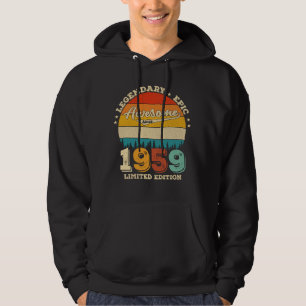 66 Jahre alter Tag 1959 Phantastisch 66. Geburtsta Hoodie