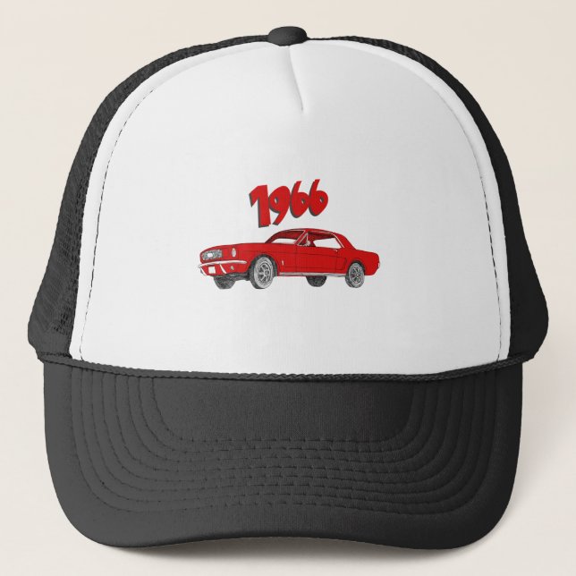66 Senf Truckerkappe (Vorderseite)