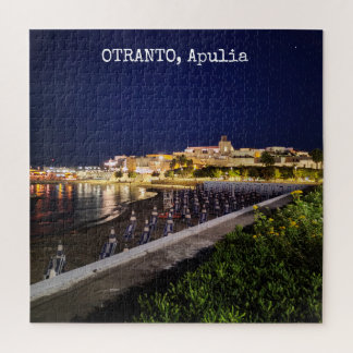 676 Stück Personalisiert Otranto bei Nacht, Apulie Puzzle