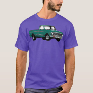 6772 Grüner LKW T-Shirt
