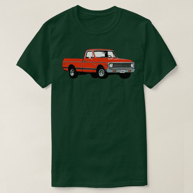 6772 Orange C Truck T-Shirt (Design vorne)