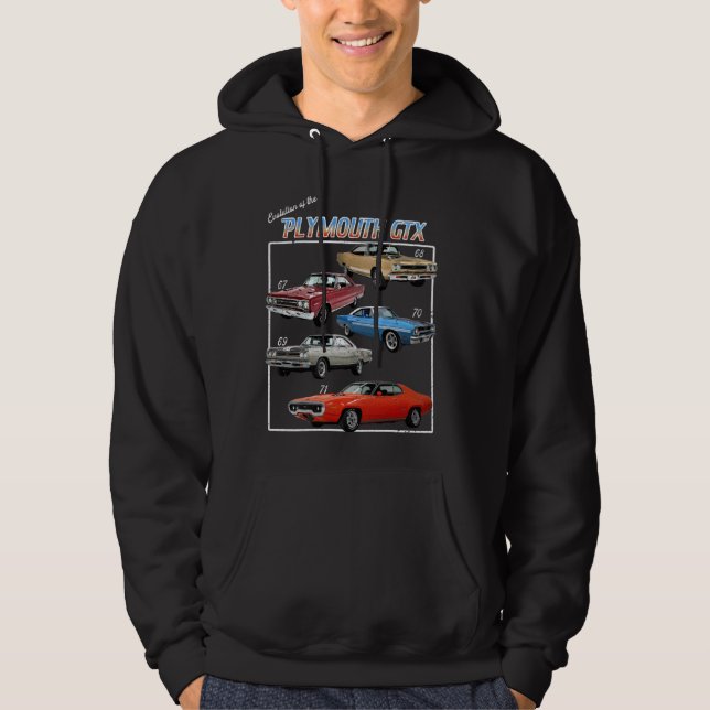 67 1967 68 1968 69 1969 70 1970 1971 71 GTX EVOLUT HOODIE (Vorderseite)