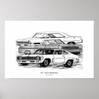 67, 63, 69 Novas - BW an der Grenze