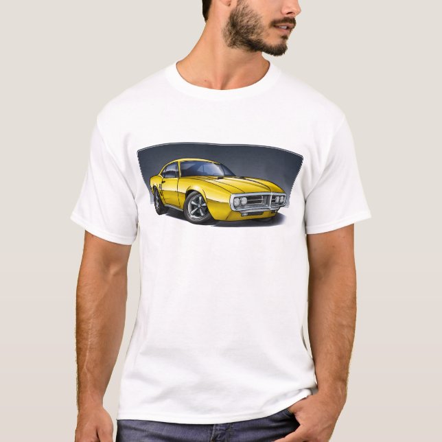 67_68_Firebird_Yellow T-Shirt (Vorderseite)