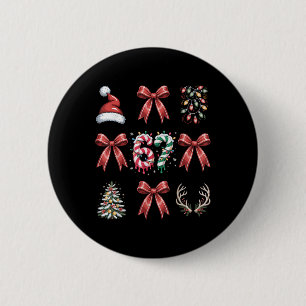 67 Band Weihnachtsbaum Xmas-Feiertag Nummer 67 Button