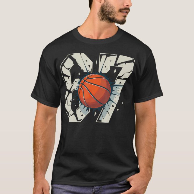 67 Basketball Six Seven 6 7 T-Shirt (Vorderseite)
