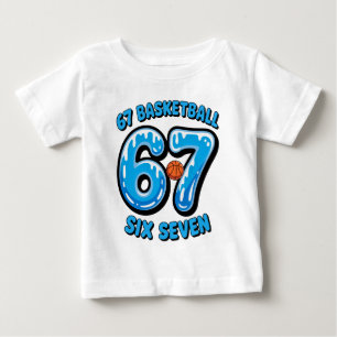 67 Basketball Six Seven Sports Meme T-Shirt