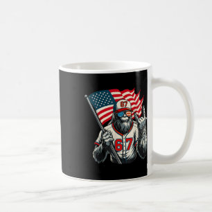 67 Bigfoot Meme Lustig Six Seven Gen Alpha Slang Kaffeetasse