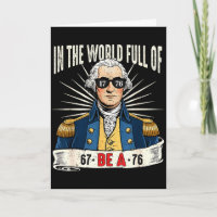 67 bis 76 Lustiges George-Washington-Geschichts-Me