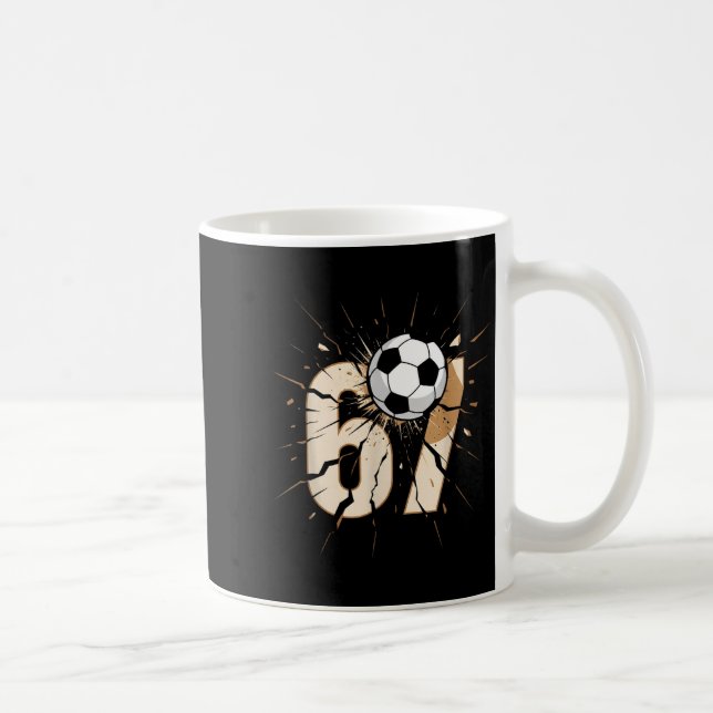 67 Brainrot Jugendfußball Drip - Lustige Kinder 67 Kaffeetasse (Rechts)