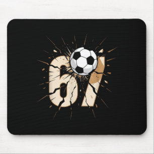 67 Brainrot Jugendfußball-Drip - Lustige Kinder 67 Mousepad