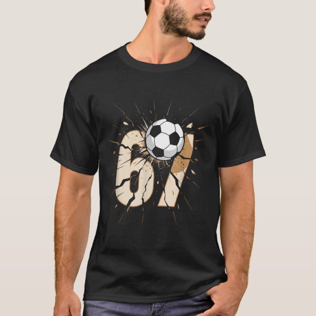 67 Brainrot Youth Soccer Drip - Funny Kids 67  T-Shirt (Vorderseite)