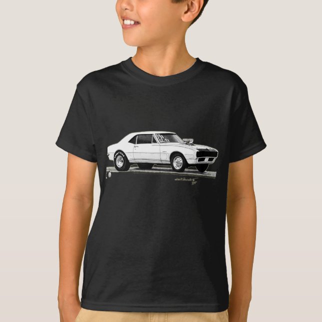 '67 Camaro Widerstand-Rennläufer T-Shirt (Vorderseite)