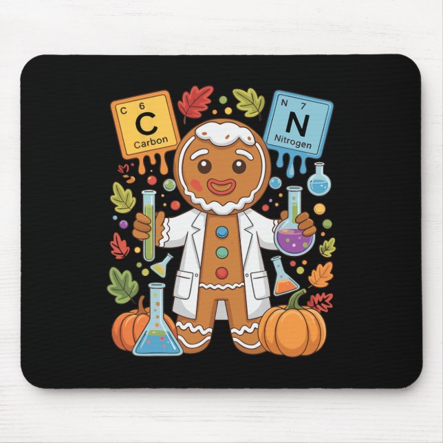 67 Chemie-Lehrer Periodensystem _1  Mousepad (Vorne)