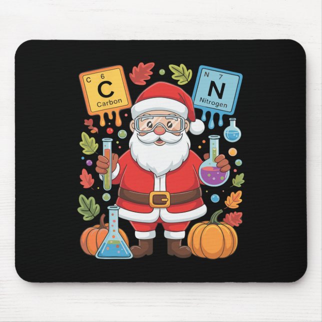 67 Chemie-Lehrer Periodensystem  Mousepad (Vorne)