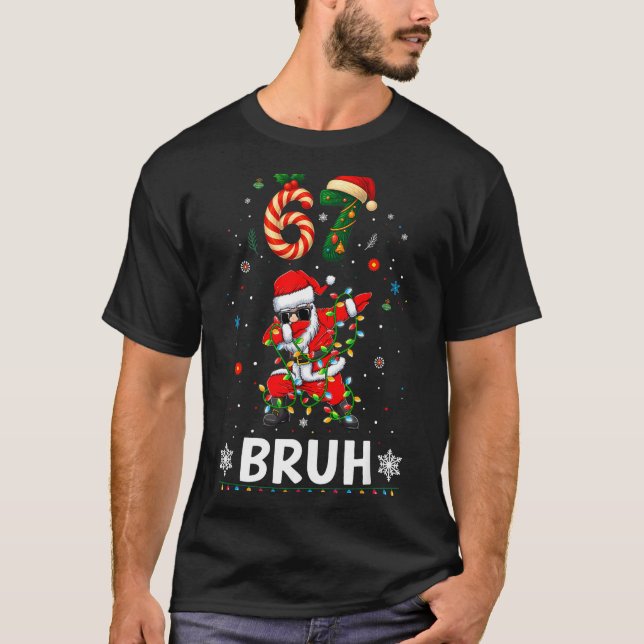 67 Christmas Bruh 6 7 Funny Meme Gift Teen Boys Gi T-Shirt (Vorderseite)