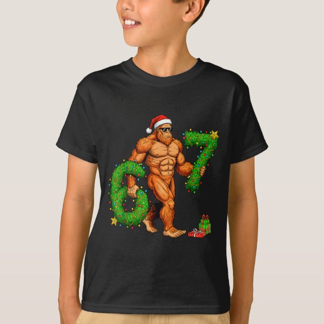 67 Christmas Sasquatch Funny Meme 67 Christmas Men T-Shirt (Vorderseite)