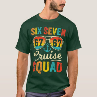 67 Cruise Squad 2025 Funny Kids Cruise Meme Matchi T-Shirt
