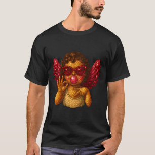 67 Cupid Kaugummi Engel Gem Stil Valentinstag Ästh T-Shirt