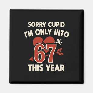 67 Cupid Valentins-Tag-Meme, Lustiger Anti-Valenti Magnet