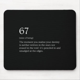 67 Definition Meme _1  Mousepad
