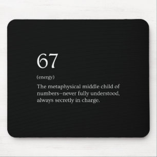 67 Definition Meme  Mousepad