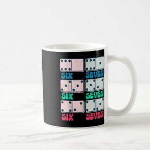 67 Dominosteine zählen Mathematiklehrer Vin Kaffeetasse