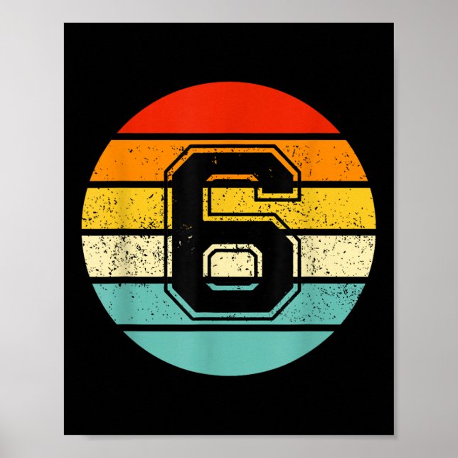 67 Drip Meme Lustig 6 7 Kostüm Paar Retro _1  Poster (Vorne)