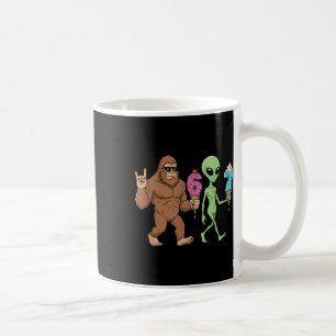 67 Drip Meme Lustig Six Seven Bigfoot Alien Sasqua Kaffeetasse