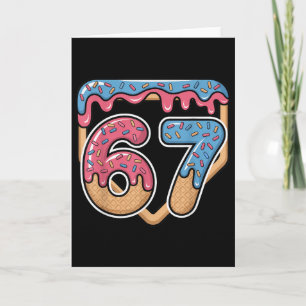 67 Eis-Drip-Meme-Baseball Karte