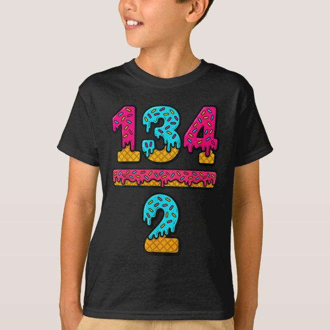 67 Eis-Drip-Meme-Division-Mathe-Lehrer Gen A T-Shirt (Vorderseite)