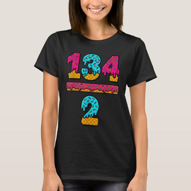 67 Eis-Drip-Meme-Division-Mathe-Lehrer Gen A T-Shirt (Vorderseite)
