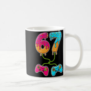 67 Eis-Drip-Meme-Gamer Sechs Sieben Gen Alpha S Kaffeetasse