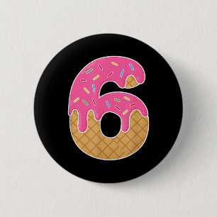 67 Eis-Drip-Meme Lustig 6 7 Halloween-Kostüm Button