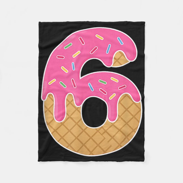 67 Eis-Drip-Meme Lustig 6 7 Halloween-Kostüm Fleecedecke (Vorderseite)